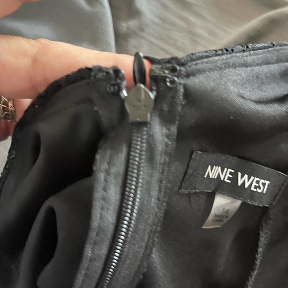 D20 9 West Black Lace Size 14 Dress - Picture 10 of 10